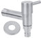 Aigid Wall Mounted Water Faucet Tap - Washing Machine Single Cold Tap Solid Stainless Steel with G1/2 Sink Spout for Laundry Bathroom Washing Machine Mop Pool
