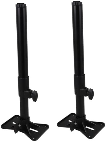 LIFKICH 2pièces Support Réglable Métal Pour Évier Sous Plan De Cuisine Brackets Noir Pour Installation De Lavabo De Salle De Bain