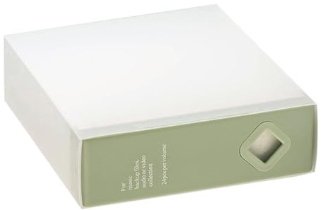 Hattba Boîte de rangement pour voiture 24 disques pour une organisation efficace et une protection contre les rayures et la poussière