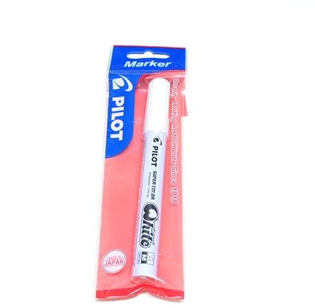 Pilot Super Farbe Extra Fein Marker Bullet Fein Single Pen weiß
