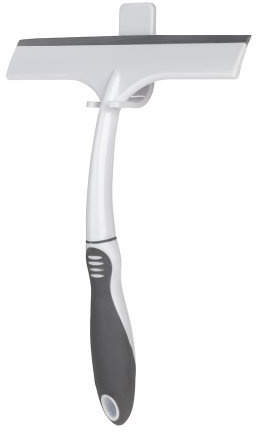 Croydex PA110422 B-Smart Squeegee and Holder, White, 270 x 180 x 50mm