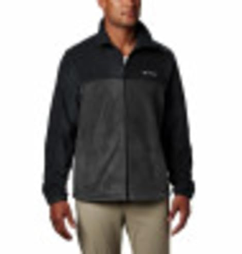 Columbia Steens Mountain Full Zip 2.0 Giacca in Pile, Griglia Nera, 2X Alto Uomo