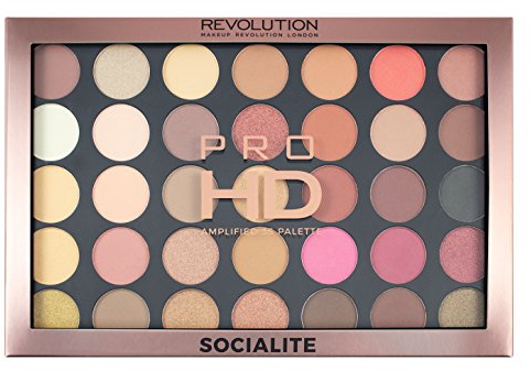 MAKEUP REVOLUTION - PRO HD AMPLIFIED 35 PALETTE - SOCIALITE - Eyeshadow palette