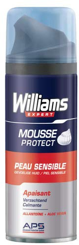WILLIAMS - Mousse À Raser Sensible 200Ml - Lot De 4 - livraison offerte