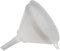 APS 30070 Imbuto con colino, Ø 17 cm, altezza 20 cm, diametro passaggio 17 mm, plastica (PE), bianco, Made in Germany
