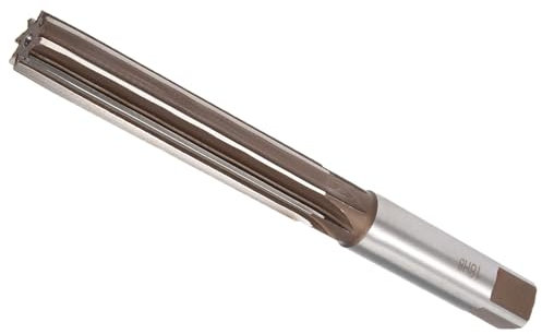 CoCud Alésoir Manuel, Diamètre de Coupe de 18 mm, 8 Cannelures H8, Acier Allié, Queue Droite, Foret Alésoir - (Applications : pour Aluminium, Fer, Cuivre, Plastique, Bois)