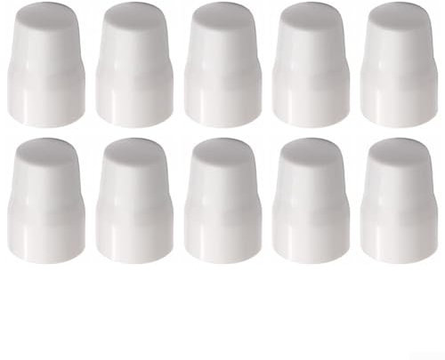 Radiator Valve Cap, ABS Plastic Radiator Valve Cap, Radiator Valve White Push Fit Cover Cap, Enhanced Safety And Appearance(4pc)