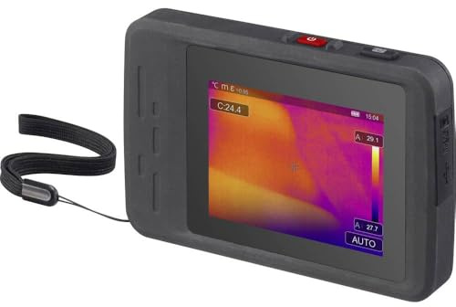 VOLTCRAFT WBP-160 Wärmebildkamera -20 bis 550 °C 160 x 120 Pixel 25 Hz integrierte Digitalkamera, WiFi, 2m fallsicher