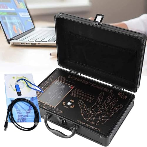 Analyseur Quantique, Analyseur MagnéTique Quantique De Santé - 52 Rapports, Analyseur Quantique Dynamique 3D Multilingue, Scanner Corporel, Analyse Corporelle ComplèTe Tactile, Test De Santé