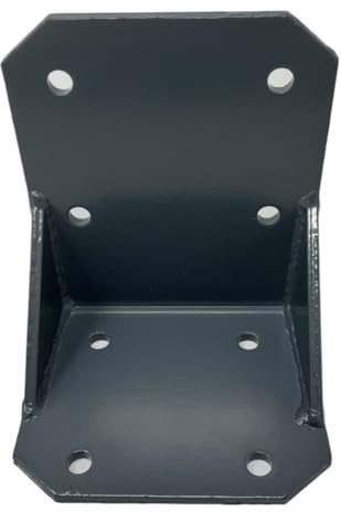 Jet-Line Support de plafond pour store à caisson plein en anthracite en métal supports de marquises pour montage au plafond