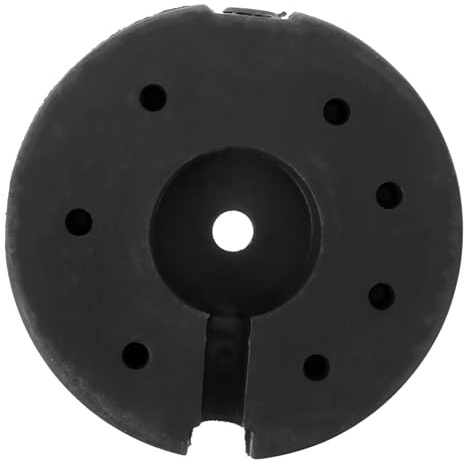 FUNOMOCYA Base Pesante per Lampade da da Terra in Nera Struttura Semplice e Resistente per da Tavola e Piantana