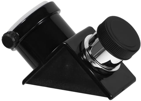 BESPORTBLE Espejo Diagonal Construcción Resistente para Telescopio Astronómico de 90 Grados Varios Estilos Accesorio Ocular 0.965 y Material de Plástico y Vidrio, Fácil de Instalar