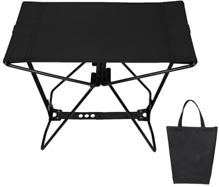Generico Taburete de Camping – Ligero y Plegable – Pequeña Silla – con de Transporte, Taburete de Senderismo y Capacidad de Carga de 100 kg – para Viaje al Aire Libre Trekking BBQ