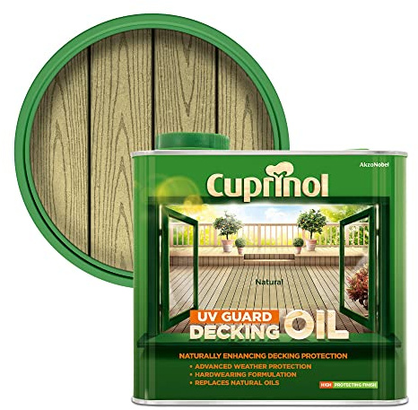 Cuprinol Exterior Woodcare, Natural, 2.5 L