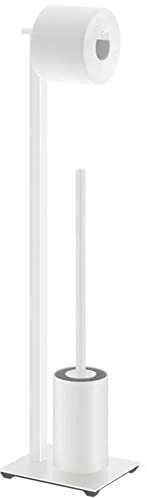 ZACK Toilet butler, White, Stainless Steel