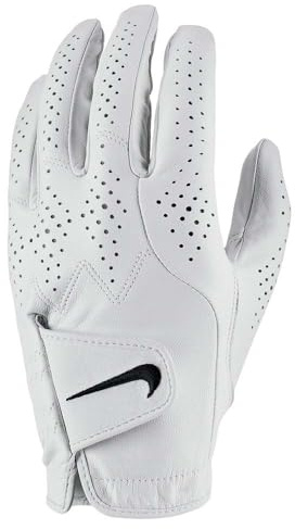 Nike Tour Classic IV Golf Glove for Right Hand White | White | Black Medium