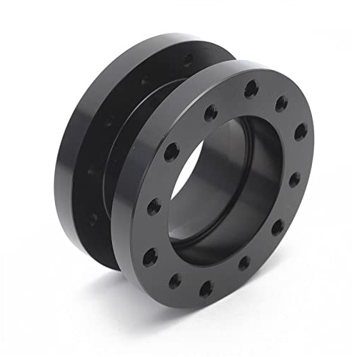 Separadores Ruedas Coche ADDG40MMBK, Aleación De Aluminio 40mm Altura Adaptador Extensión Cubo Volante Coche Piezas Espaciadoras