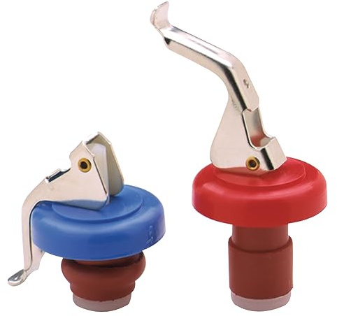 Norpro 288 Bottle Stopper, 3 Piece, Multicolored