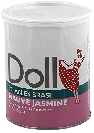 Kosmetex Malve Jasmin Doll Wachs, Pelables Primo Wachsdose für flexibles Waxing ohne Vliesstreife, 800g