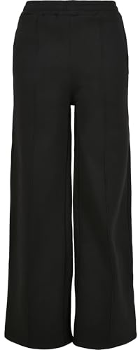 Urban Classics Pantalones de chándal para Mujer con Pliegues Decorativos en la Parte Delantera y Trasera, Pantalones de chándal con Cintura elástica y Pierna Ancha, Pantalones de bateo, Tallas XS a