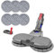 Elektrischer Reinigungskopf kompatibel mit Dyson V7 / V8 / V10 / V11 Stick Staubsauger Kehrmaschine nass und trocken Doppelnutzung Saugkopfanpassung Akku-Staubsaugeraufsatz