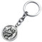 CUSTOMprivé. Porte clés Saint Christophe protection des voyageurs moto motard biker auto voiture. Médaille porte clef protecteur