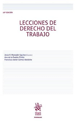 Lecciones de Derecho del Trabajo 18ª Edición (Manuales)