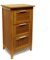 osoltus Bali Bambus Badschrank Badregal Schubladenschrank 82cm braun
