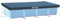 Intex Rectangular Poolplane - Poolabdeckplane, Blau, 450 x 220 x 20 cm - Für Rectangular Frame Pool