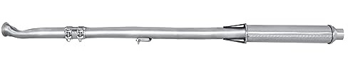 HELLA 8LB 366 021-441 Silenziatore anteriore - Easy2Fit® Kit - anteriore - in due pezzi - Kit con parti annesse - per es. PEUGEOT 106 II
