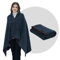 ACUSHLA Tragbare Kuscheldecke MerinoWolle Wolldecke warm Decke TV Decke Kuscheldecke (Wolle) – Geburtstagsgeschenke für Männer und Frauen (Grau)