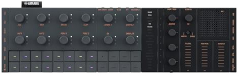 Yamaha SEQTRAK Mobile Music Ideastation – All-in-One Music Production Studio with Dual Sound Engines, Onboard Sampling, Built-In Speaker, and Rechargeable Battery – Black