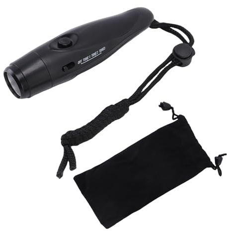 BuyWeek Silbato Electrónico Silbato de Árbitro, 3 Tonos 125 DB de Mano de ABS para Entrenadores Profesores