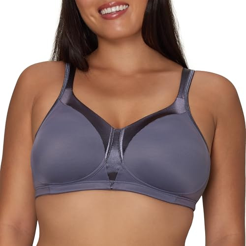 Playtex womens 18 Hour Silky Soft Smoothing Wireless Us4803, Available in Single and 2-pack Bras, Private Jet, 42DD US