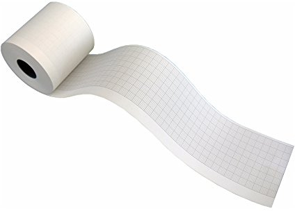 Tecnocarta RM3705003016IHP Kit 10 rullar termopapper för ECG kompatibel med HP/Philips defibrillatorer 40453A/40457C