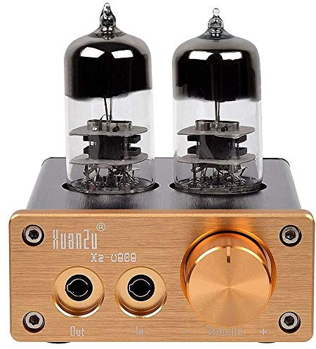 DollaTek 6J3 Vacuum Tube Integrated Amplifier Mini Stereo HiFi Headphones Audio Amplifier DIY
