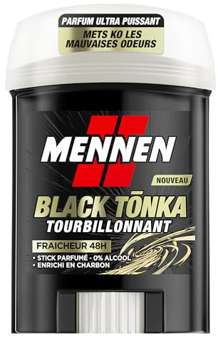 MENNEN Déodorant Stick Black Tonka 60ml