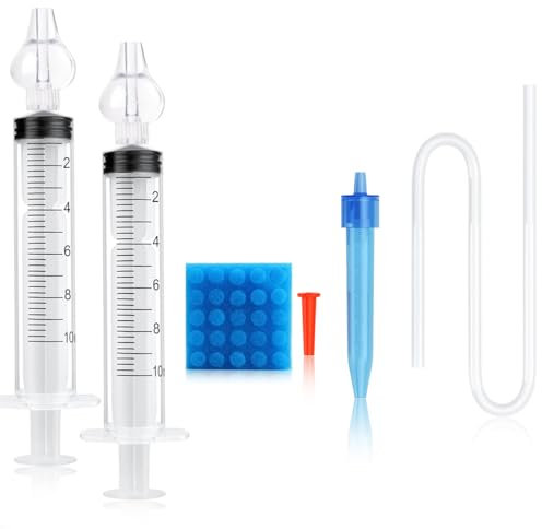 Aspirador Nasal Bebes, Aspiradores Nasales, Aspirador nasal para bebé, con 20 filtros de higiene, Reutilizable de Irrigador Nasal para Bebes, limpiador de Nariz Seguro