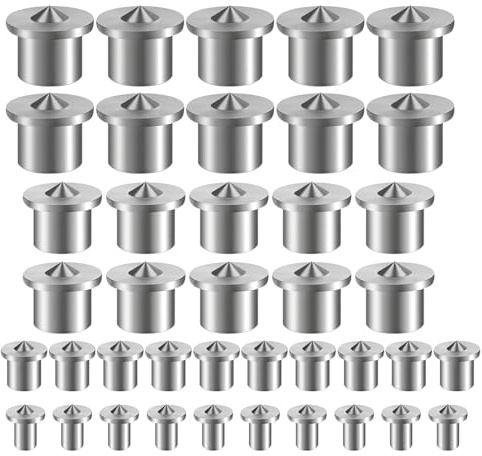 ISDVBUY 40 PCS Dowel Pins Center Point Set