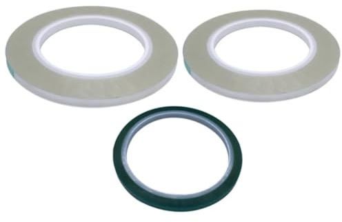 Remingtape 1/4 125 M x 2 stycken transparent förspännband för bandmaskiner