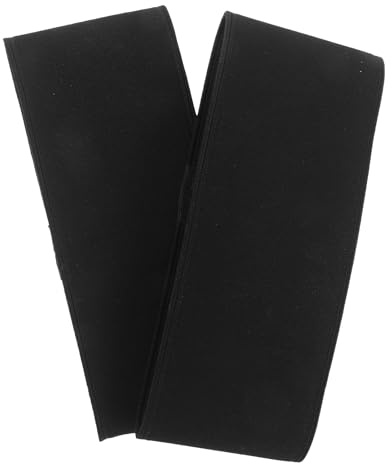 Healifty 1 Pair Ice Skate Guards Black L Elastic Skate Boot Sleeves for Figure and Speed Skating Protective Covers for Men Women