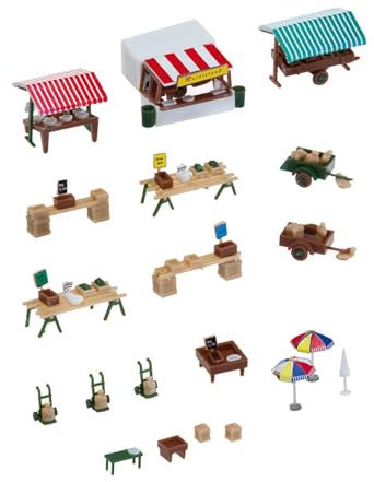 FALLER 272533 N Wochenmarkt Bausatz