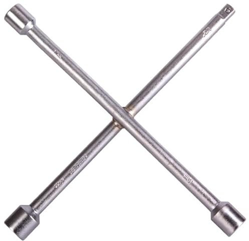 Kraftool Radkreuz 1/2 Zoll, 17, 19, 22mm verchromt