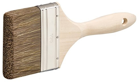 Colorus Profi Flachpinsel Malerpinsel Farbpinsel Lasur Lasurpinsel Holzölpinsel 100mm