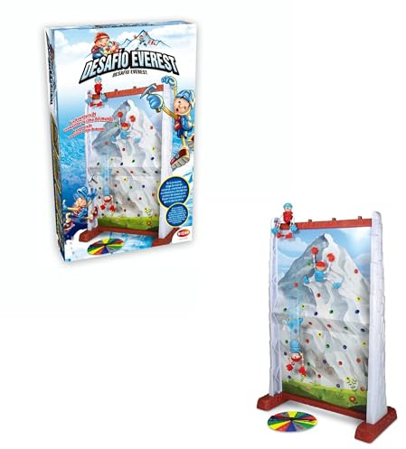 Bizak, Desafío Everest, Juego de Mesa Familiar de 2 a 4 Jugadores con una Montaña Escalable, Desarrollo de Habilidad y Estrategia para Niños a Partir de 5 Años (35001919)