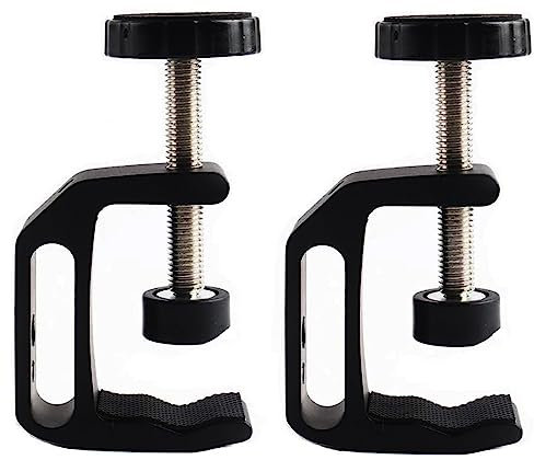 Smavles Super Abrazadera 2 Piezas Super Clamp Abrazadera Tripode Fotografia,For Photography, Flash Light,Camera,Monopod,Video