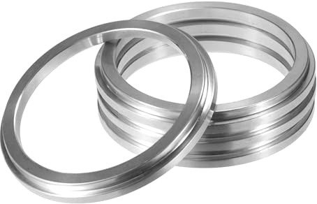 QUARKZMAN 4 Piezas Anillos Centradores De Buje De Aleación De Aluminio De 82 Mm De Diámetro Exterior A 66.6 Mm De Diámetro Interior para Automóviles