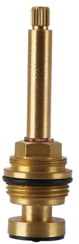 Wodsty Nucleo della valvola in ceramica in ottone per rubinetti dell'acqua calda e fredda, G3/4 per Bsp terzo 20 denti apertura lenta bobina raggiungimento per rubinetti della cucina e del bagno