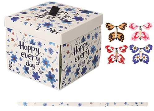 Butterfly Present Box, Butterfly Present Box En delikat fjäril exploderar | Kreativ Explosiv för alla hjärtans dag födelsedag