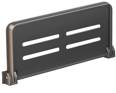 Goutdori 30 cm metall hopfällbar vägghylla kraftig husbil utrymmesbesparare vikbar hylla för badrum sängbord husvagn båt organisation vikbar vägg tum metall utrymmessparare vikbar